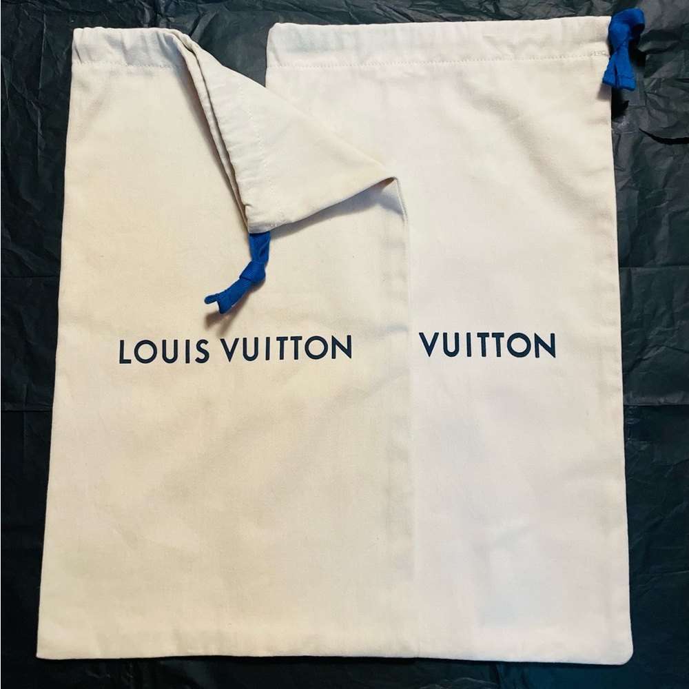 LV shoe dust bags